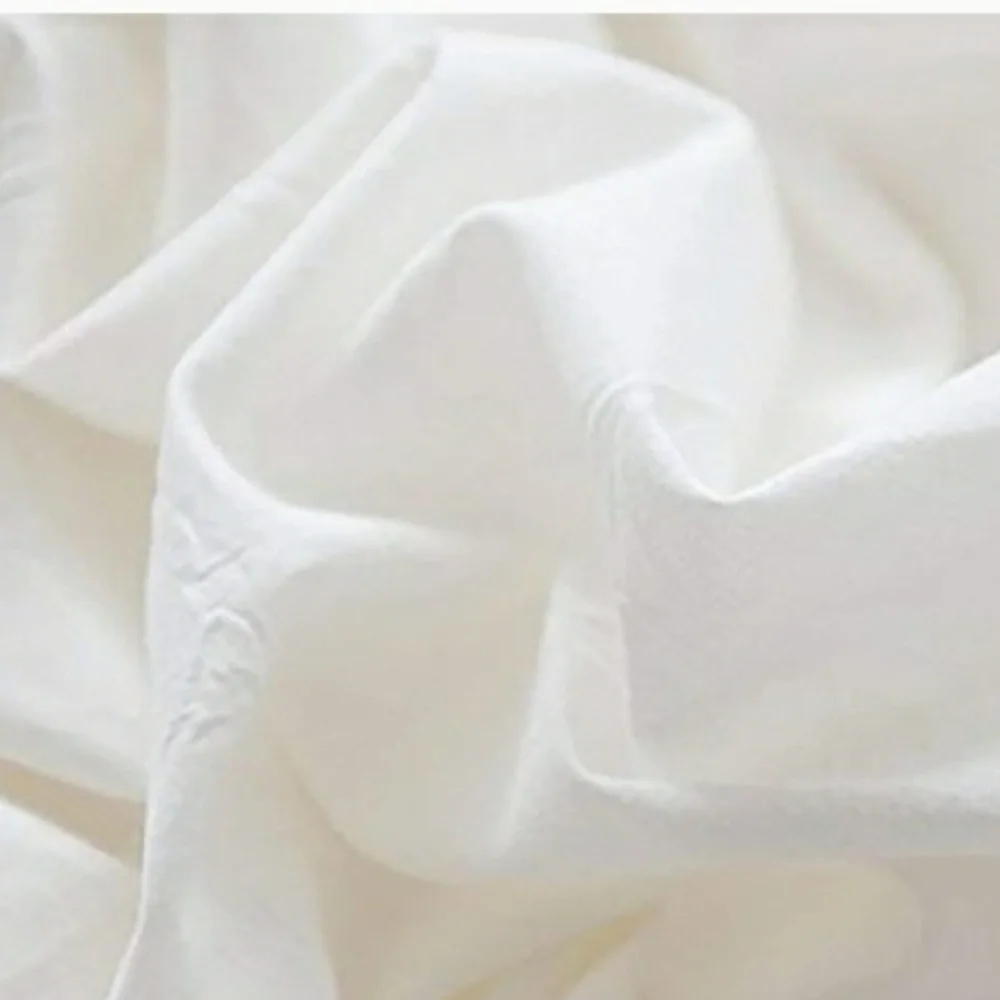 ⭐🆕White washed pom pom duvet cover set
